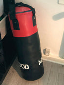 MyHood Boksesæk inkl boksehandsker - 10 kg - Sort - Fra 6 år - Billede 1
