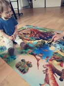 Legetæppe med Dinosaur motiv - 100x150 cm. - Billede 1