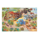 Legetæppe med Dinosaur motiv - 100x150 cm. - Billede 1