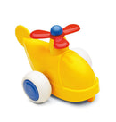 Vikingtoys 10 cm Flyver / Helikopter - Gul - Fra 1 år - Billede 1