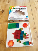 MagnaQubix 3D Transparent fra Magna-Tiles - 29 dele - Billede 1