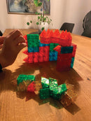 MagnaQubix 3D Transparent fra Magna-Tiles - 85 dele - Billede 1