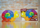Begin Again træpuslespil - Tal, Romertal & Farver - Fra 3 år - Billede 1