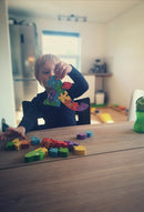 Begin Again træpuslespil - Bogstaver & Dinosaur - Fra 2 år - Billede 1