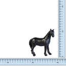 Dyr - Sort Føl fra Green Rubber Toys - L:11 cm.