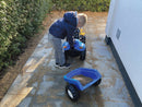 rollytoys Pedaltraktor med skovl og anhænger - New Holland - Fra 3 år - Billede 1