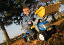 rollytoys Pedaltraktor med skovl og anhænger - New Holland - Fra 3 år - Billede 1