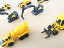 Biler, 7 cm, 8 stk Arbejdsmaskiner Volvo - Billede 1