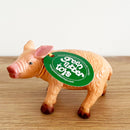 Dyr - Grisling fra Green Rubber Toys - L:8,5 cm.
