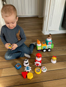 Baby Einstein Connectables - Connect & Create - Magnetiske Aktivitetsklodser - 6 mdr