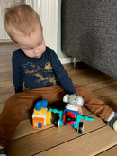 Baby Einstein Connectables - Dive & Soar - Magnetiske Aktivitetsklodser - 6 mdr