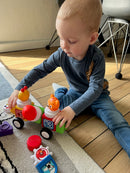Baby Einstein Connectables - Click & Create - Magnetiske Aktivitetsklodser - 6 mdr