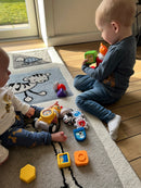 Baby Einstein Connectables - Click & Create - Magnetiske Aktivitetsklodser - 6 mdr