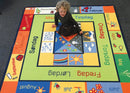Legetæppe - Årstiderne - 200 x 200 cm - Billede 1