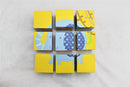 Block Puzzle - Vilde Dyr - 9 klodser - Fra 1 år. - Billede 1
