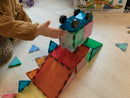 Magna-Tiles - 50 stk. transparent frosted - Grand Prix. - Billede 1