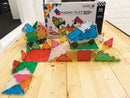 Magna-Tiles - 50 stk. transparent frosted - Grand Prix. - Billede 1