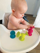PipSquigz Sugekopsæt med 3 stk - Fat Brain babylegetøj - Fra 6 mdr. - Billede 1