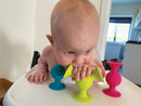 PipSquigz Sugekopsæt med 3 stk - Fat Brain babylegetøj - Fra 6 mdr. - Billede 1