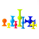 Mini Squigz sugekopper - 75 stk - Fat Brain Legetøj - Fra 5 år. - Billede 1