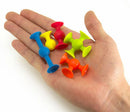Mini Squigz sugekopper - 75 stk - Fat Brain Legetøj - Fra 5 år. - Billede 1