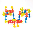 Mini Squigz sugekopper - 75 stk - Fat Brain Legetøj - Fra 5 år. - Billede 1