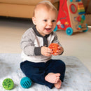Sensory Rollers Sansebolde - 3 stk - Fat Brain babylegetøj - Fra 6 mdr. - Billede 1