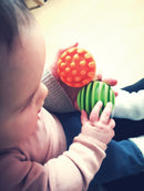 Sensory Rollers Sansebolde - 3 stk - Fat Brain babylegetøj - Fra 6 mdr. - Billede 1