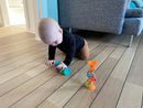 PipSquigz Loop Sugekop - Orange - Fat Brain babylegetøj - Fra 6 mdr. - Billede 1