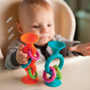 PipSquigz Loop Sugekop - Orange - Fat Brain babylegetøj - Fra 6 mdr. - Billede 1