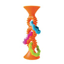 PipSquigz Loop Sugekop - Orange - Fat Brain babylegetøj - Fra 6 mdr. - Billede 1