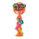 PipSquigz Loop Sugekop - Orange - Fat Brain babylegetøj - Fra 6 mdr. - Billede 1