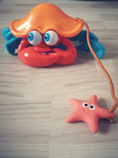 Krabbe Trækdyr - Crabby - Fat Brain Legetøj - Fra 1 år. - Billede 1