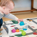RollAgain Sorteringskasse - Fat Brain Babylegetøj - Fra 1 år. - Billede 1