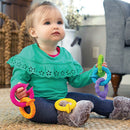 PipSquigz Ringlets Babyrangle - Fat Brain Babylegetøj - Fra 6 mdr. - Billede 1