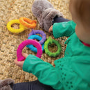 PipSquigz Ringlets Babyrangle - Fat Brain Babylegetøj - Fra 6 mdr. - Billede 1