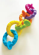 PipSquigz Ringlets Babyrangle - Fat Brain Babylegetøj - Fra 6 mdr. - Billede 1