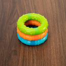 Silly Rings - Skøre Sensorisk Ringe - 3 stk - Fat Brain Legetøj - Fra 1 år. - Billede 1