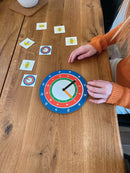 Lær klokken læringsspil - Danspil - Fra 5 år. - Billede 1