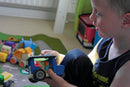 Wonder Cars Træbil - Tuk Tuk Taxa - 13 cm - Fra 18 mdr. - Billede 1