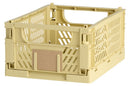 Foldbar opbevaringskasse-Yellow Sand  L - Billede 1