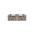 Day foldbar opbevaringskasse - 2 stk. Flint Gray XS - L:17 x B:12,5 x H:7 cm - Billede 1