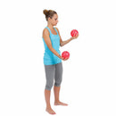 Tung bold - 1 kg - Ø:12 cm - Rød farve - 1 stk. - Billede 1