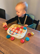 Quercetti Fantacolor Baby Stift mosaik - 100% BIOplast - Fra 1 år - Billede 1