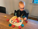 Quercetti Fantacolor Baby Stift mosaik - 100% BIOplast - Fra 1 år - Billede 1