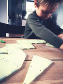 Magna-Tiles Selvlysende - 16 stk. Glow In The Dark. - Billede 1
