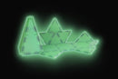 Magna-Tiles Selvlysende - 16 stk. Glow In The Dark. - Billede 1
