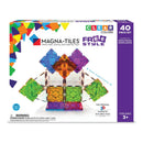 Magna-Tiles Freestyle - 40 dele. gennemsigtig m. takker. - Billede 1