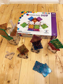 Magna-Tiles Freestyle - 40 dele. gennemsigtig m. takker. - Billede 1