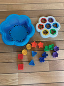 Quercetti Daisy puttekasse - 16 dele - fra 1 år. - Billede 1